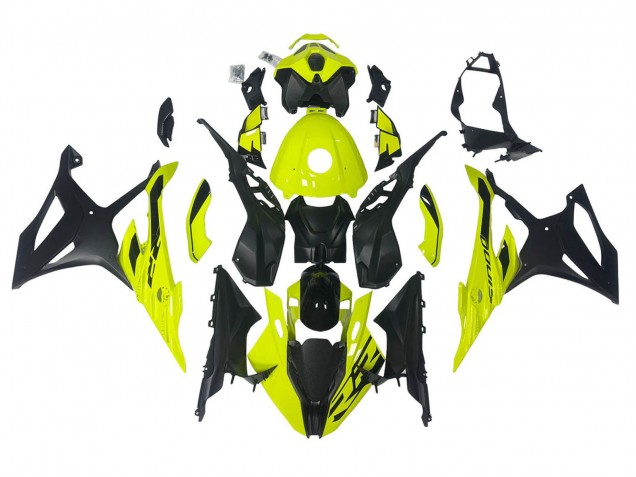 2023-2024 Yellow Black BMW S1000RR Motorcycle Fairings UK Stores