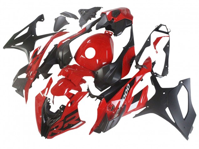 2023-2024 Red Matte Black BMW S1000RR Motorcycle Fairings UK Stores