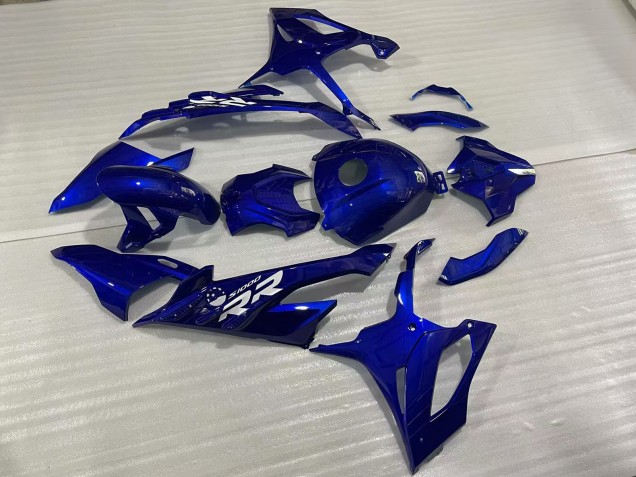 2023-2024 Glossy Dark Blue BMW S1000RR Motorcycle Fairings UK Stores
