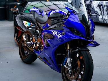 2023-2024 Glossy Dark Blue BMW S1000RR Motorcycle Fairings UK Stores