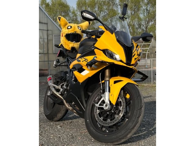 2023-2024 Glossy Yellow BMW S1000RR Motorcycle Fairings UK Stores