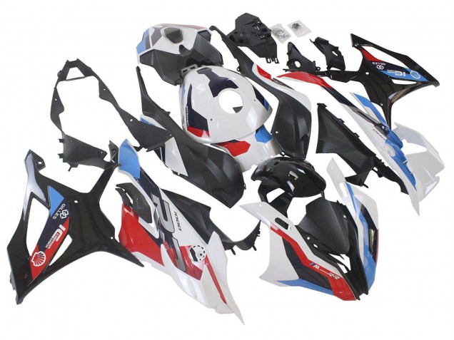 2023-2024 White Blue Red Matte Black BMW S1000RR Motorcycle Fairings UK Stores