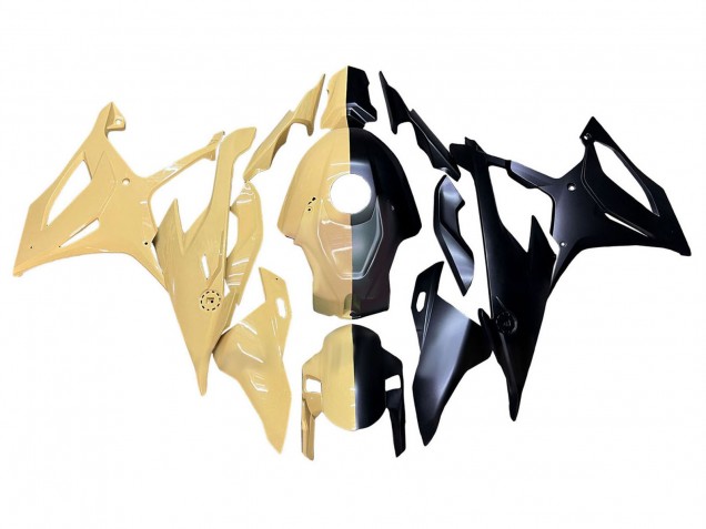 2019-2022 Black Yellow BMW S1000RR Motorcycle Fairings UK Stores