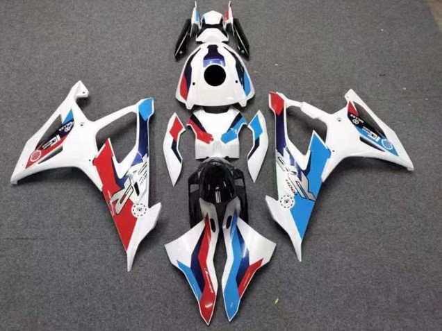 2019-2022 White Red Blue BMW S1000RR Motorcycle Fairings UK Stores