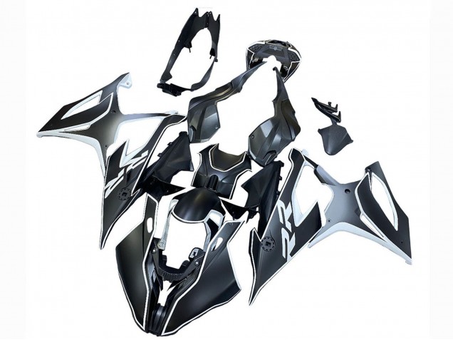 2019-2022 Black White BMW S1000RR Motorcycle Fairings UK Stores