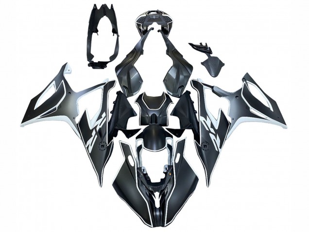 2019-2022 Black White BMW S1000RR Motorcycle Fairings UK Stores