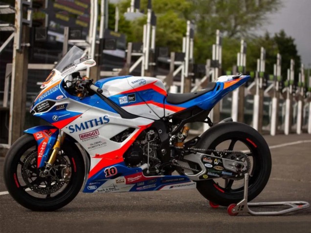 2019-2022 Blue Red White Smiths BMW S1000RR Motorcycle Fairings UK Stores