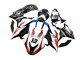 2019-2022 Black White Red 13 BMW S1000RR Motorcycle Fairings UK Stores