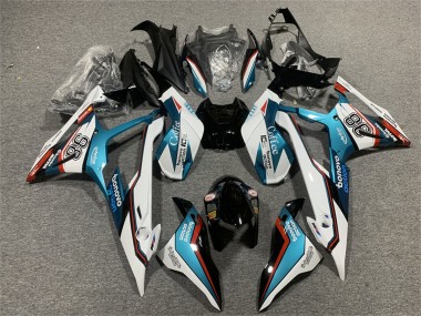 2019-2022 Blue Red White Motul 98 BMW S1000RR Motorcycle Fairings UK Stores