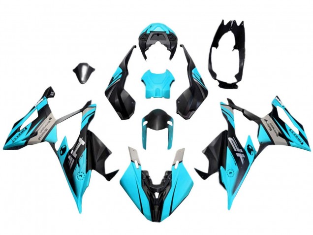 2019-2022 Blue Black BMW S1000RR Motorcycle Fairings UK Stores