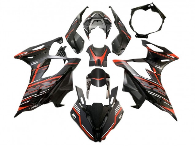 2019-2022 Matte Black Red BMW S1000RR Motorcycle Fairing UK Stores
