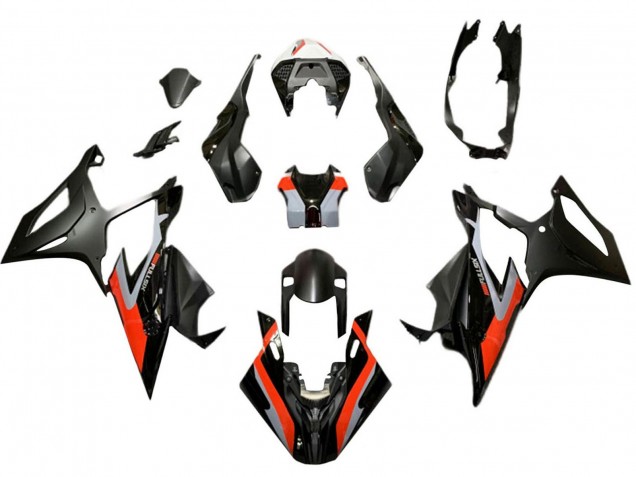 2019-2022 Red Black Grey BMW S1000RR Motorcycle Fairings UK Stores