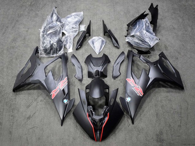2019-2022 Black Red BMW S1000RR Motorcycle Fairing UK Stores