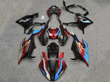 2019-2022 White Blue Red Black BMW S1000RR Motorcycle Fairing Kits UK Stores
