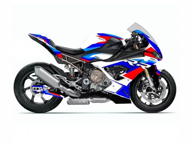 2019-2022 White Black Blue Red BMW S1000RR Motorcycle Fairings UK Stores