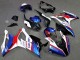 2019-2022 White Blue Red Smiths BMW S1000RR Motorcycle Fairings UK Stores