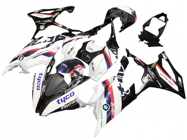 2019-2022 White Black Pink Oxford BMW S1000RR Motorcycle Fairings UK Stores