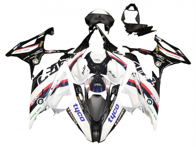 2019-2022 White Black Pink Oxford BMW S1000RR Motorcycle Fairings UK Stores