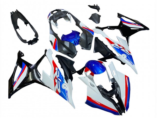 2019-2022 White Blue Red BMW S1000RR Motorcycle Fairings UK Stores