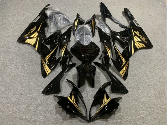2017-2018 Gold Glossy Black BMW S1000RR Motorcycle Fairings UK Stores