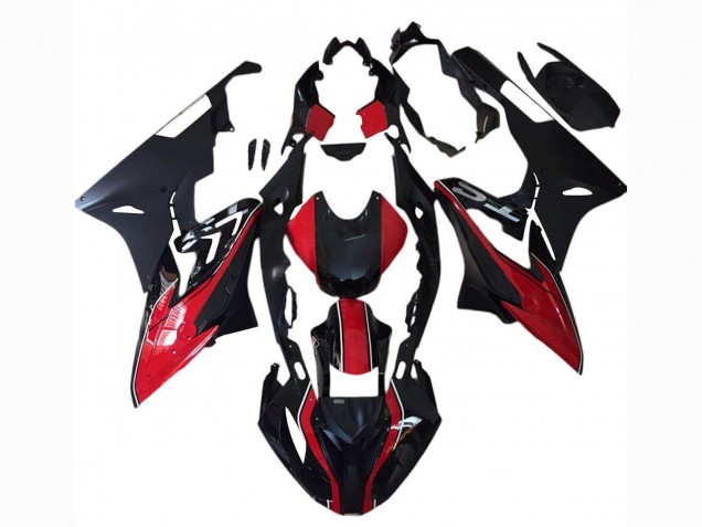 2017-2018 Red Matte Black BMW S1000RR Motorcycle Fairings UK Stores