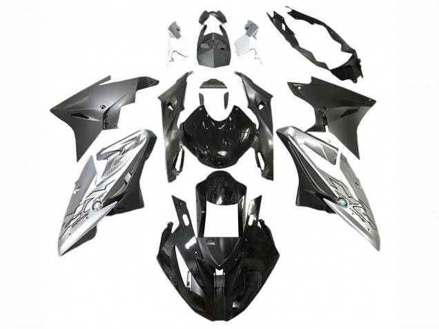 2017-2018 Silver Black BMW S1000RR Motorcycle Fairing UK Stores