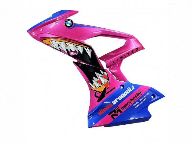 2017-2018 Pink Blue Yellow Shark BMW S1000RR Motorcycle Fairings UK Stores