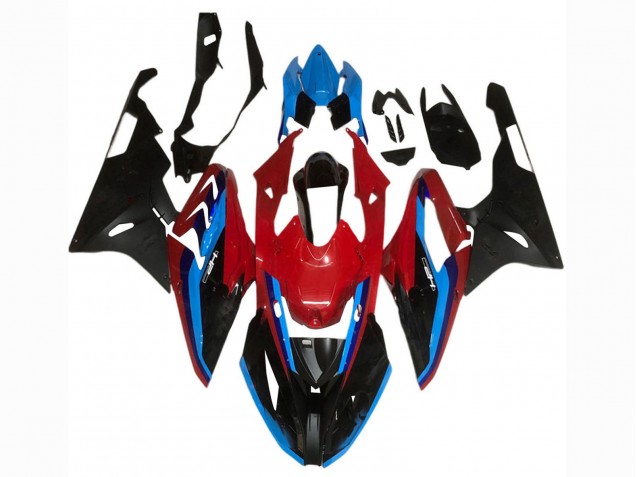 2017-2018 Blue Red Black BMW S1000RR Motorcycle Fairings UK Stores