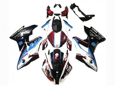 2017-2018 White Blue Red Glossy Black BMW S1000RR Abs Fairings UK Stores