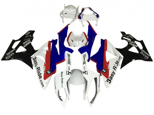 2017-2018 White Blue Red Glossy Black BMW S1000RR Motorcycle Fairings Kit UK Stores