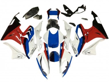 2017-2018 White Blue Red Black BMW S1000RR Motorcycle Fairings UK Stores