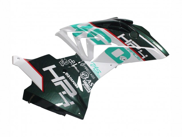 2017-2018 White Green BMW S1000RR Motorcycle Fairings UK Stores