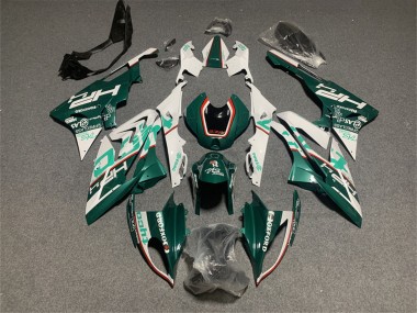 2017-2018 White Green BMW S1000RR Motorcycle Fairings UK Stores