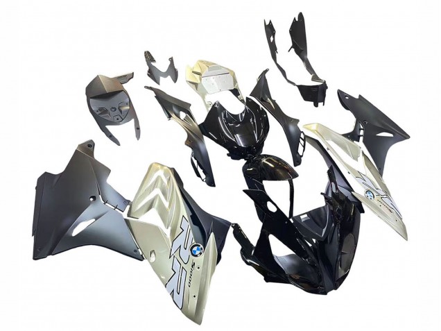 2017-2018 Silver Black BMW S1000RR Motorcycle Fairings UK Stores