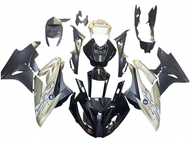 2017-2018 Silver Black BMW S1000RR Motorcycle Fairings UK Stores
