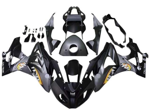 2015-2016 Matte Black Shark BMW S1000RR Motorcycle Fairings UK Stores