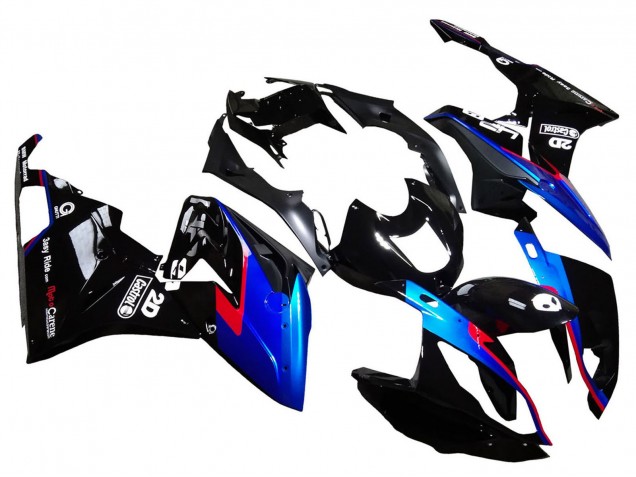 2015-2016 Red Blue Black Glossy Black BMW S1000RR Motorcycle Fairings UK Stores