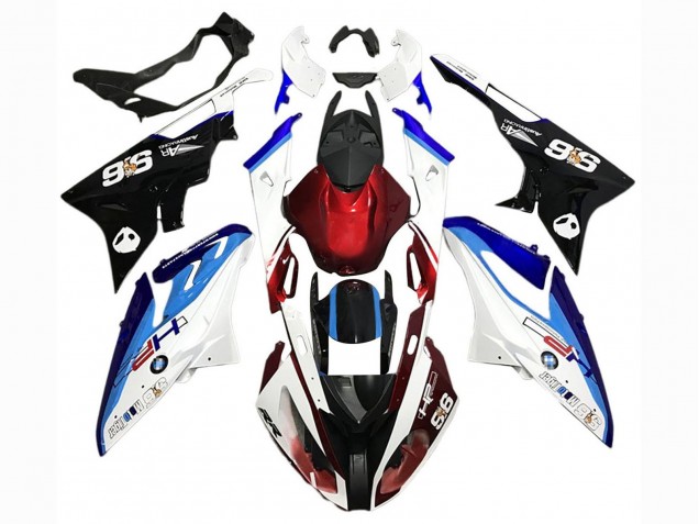 2015-2016 White Red Blue Black BMW S1000RR Motorcycle Fairing Kits UK Stores