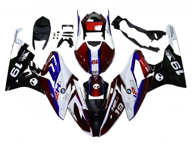 2015-2016 White Red Blue Black BMW S1000RR Bike Fairings UK Stores