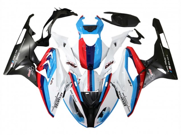 2015-2016 White Red Blue Matte Black BMW S1000RR Motorcycle Fairing UK Stores