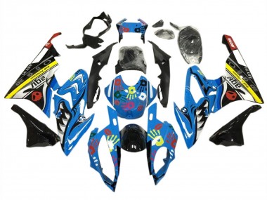 2015-2016 Yellow Blue Black Shark BMW S1000RR Motorcycle Fairing Kits UK Stores