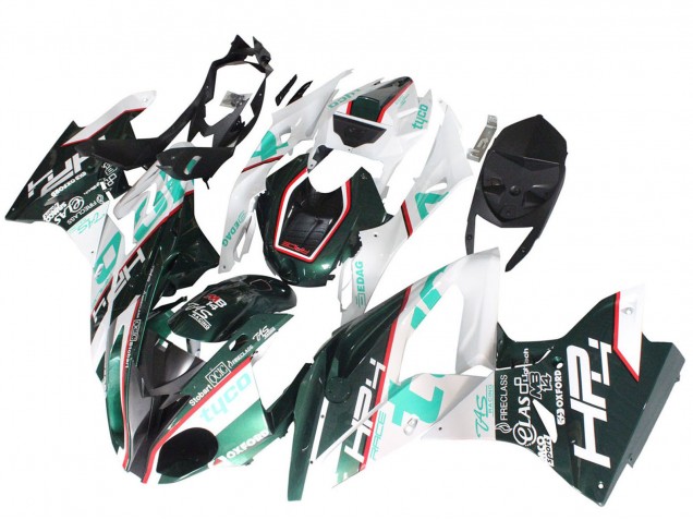 2015-2016 White Green Black BMW S1000RR Motorcycle Fairings UK Stores