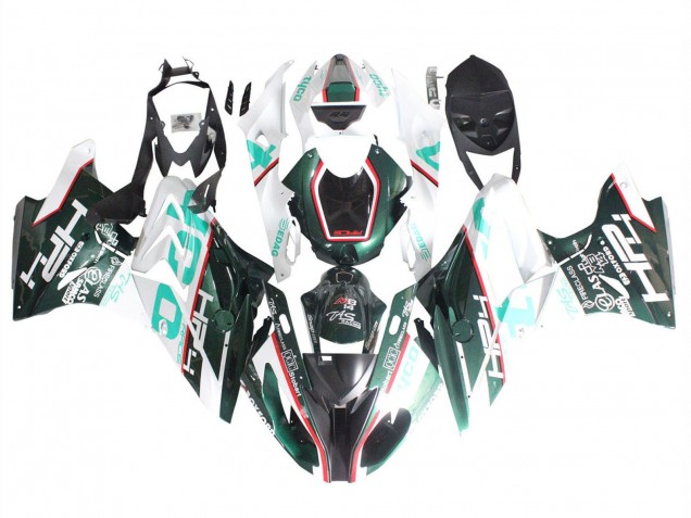 2015-2016 White Green Black BMW S1000RR Motorcycle Fairings UK Stores