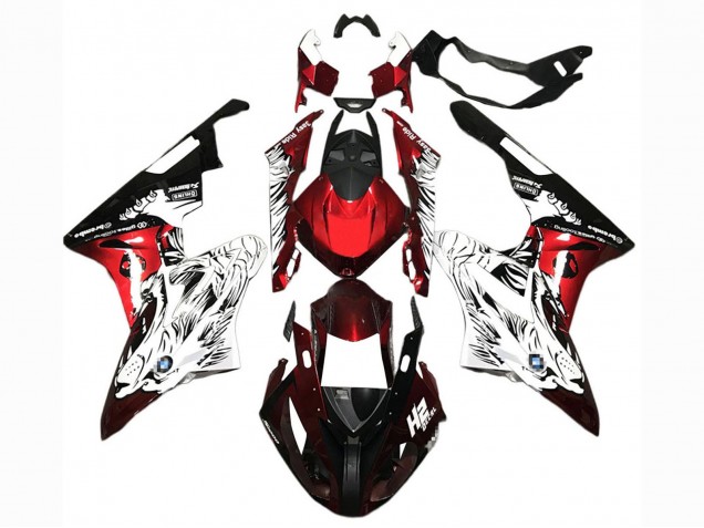 2015-2016 White Red Black BMW S1000RR Motorcycle Fairings UK Stores