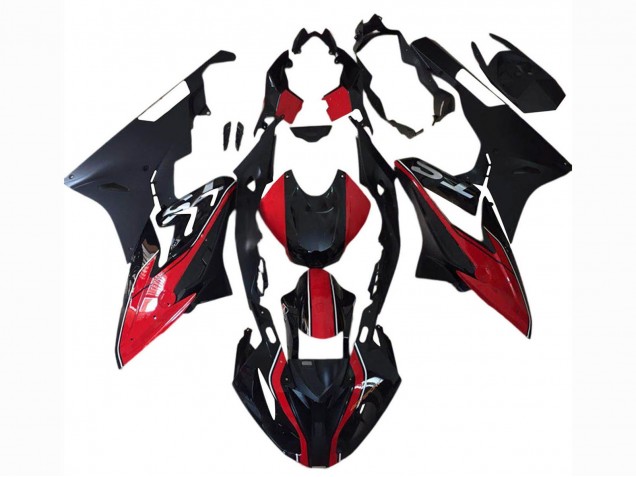 2015-2016 Red White Matte Black BMW S1000RR Motorcycle Fairings UK Stores