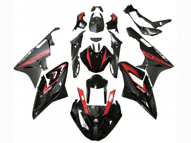2015-2016 Red Glossy Black Matte Black BMW S1000RR Motorcycle Fairings UK Stores