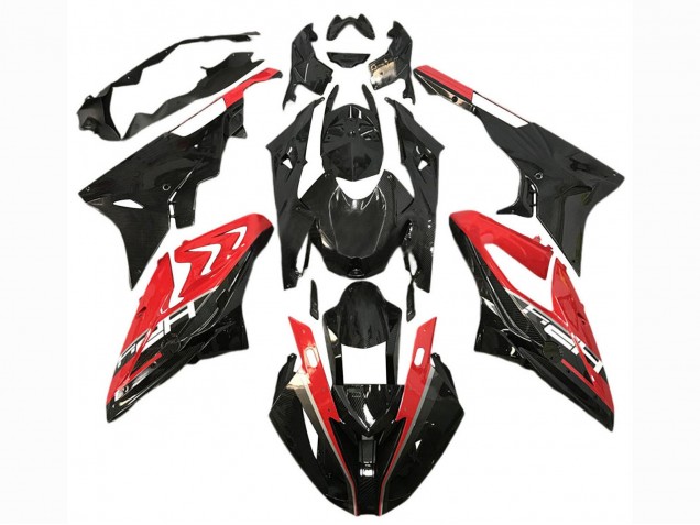 2015-2016 Red Glossy Black BMW S1000RR Motorcycle Fairings UK Stores