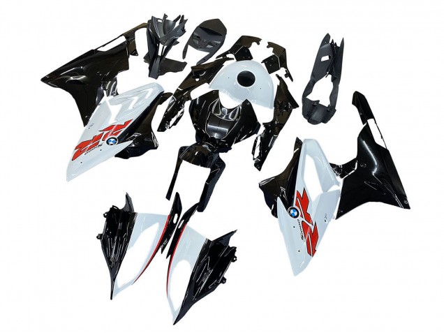 2015-2016 White Black Carbon Fiber BMW S1000RR Motorcycle Fairings UK Stores