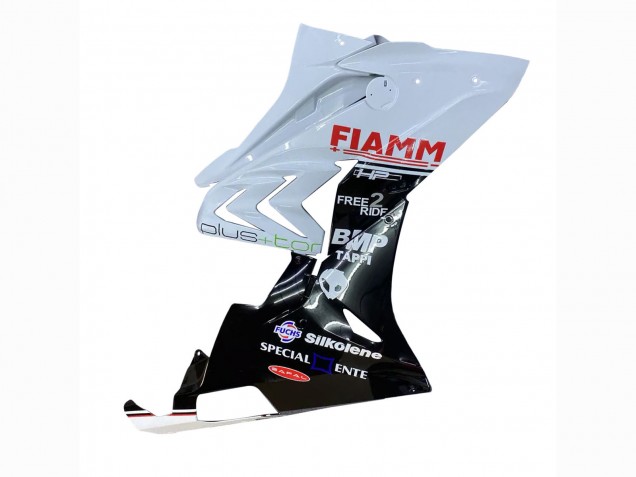 2015-2016 White Glossy Black Fiamm BMW S1000RR Motorcycle Fairings UK Stores
