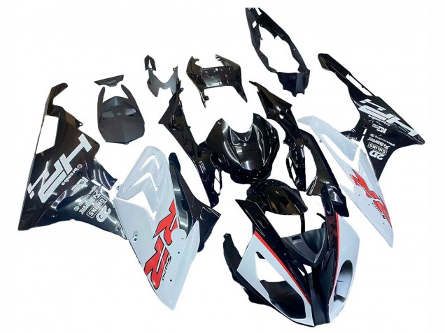 2015-2016 White Glossy Black BMW S1000RR Motorcycle Fairings UK Stores